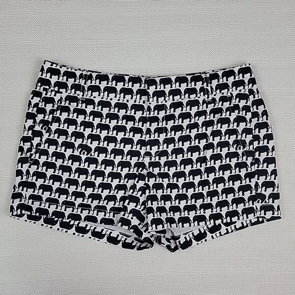 Banana Republic Milly Collection elephant print shorts 4P - Picture 1 of 12